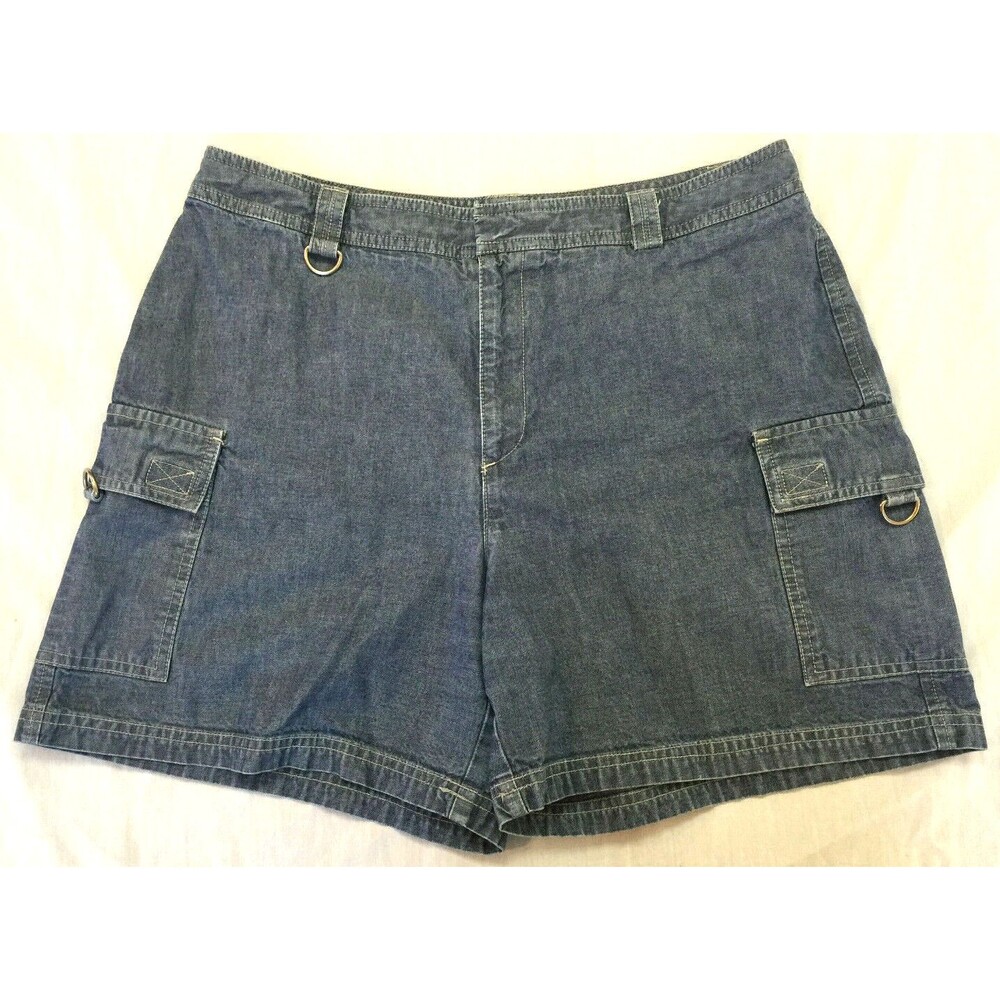 WOMENS SHORTS CARGO SIZE WAIST 32 IN.,